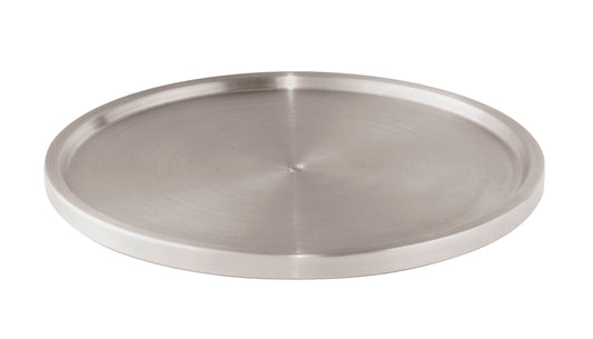 CUPBOARD TURNTABLE - LAZY SUSAN - UNO - STAINLESS STEEL - 26cm