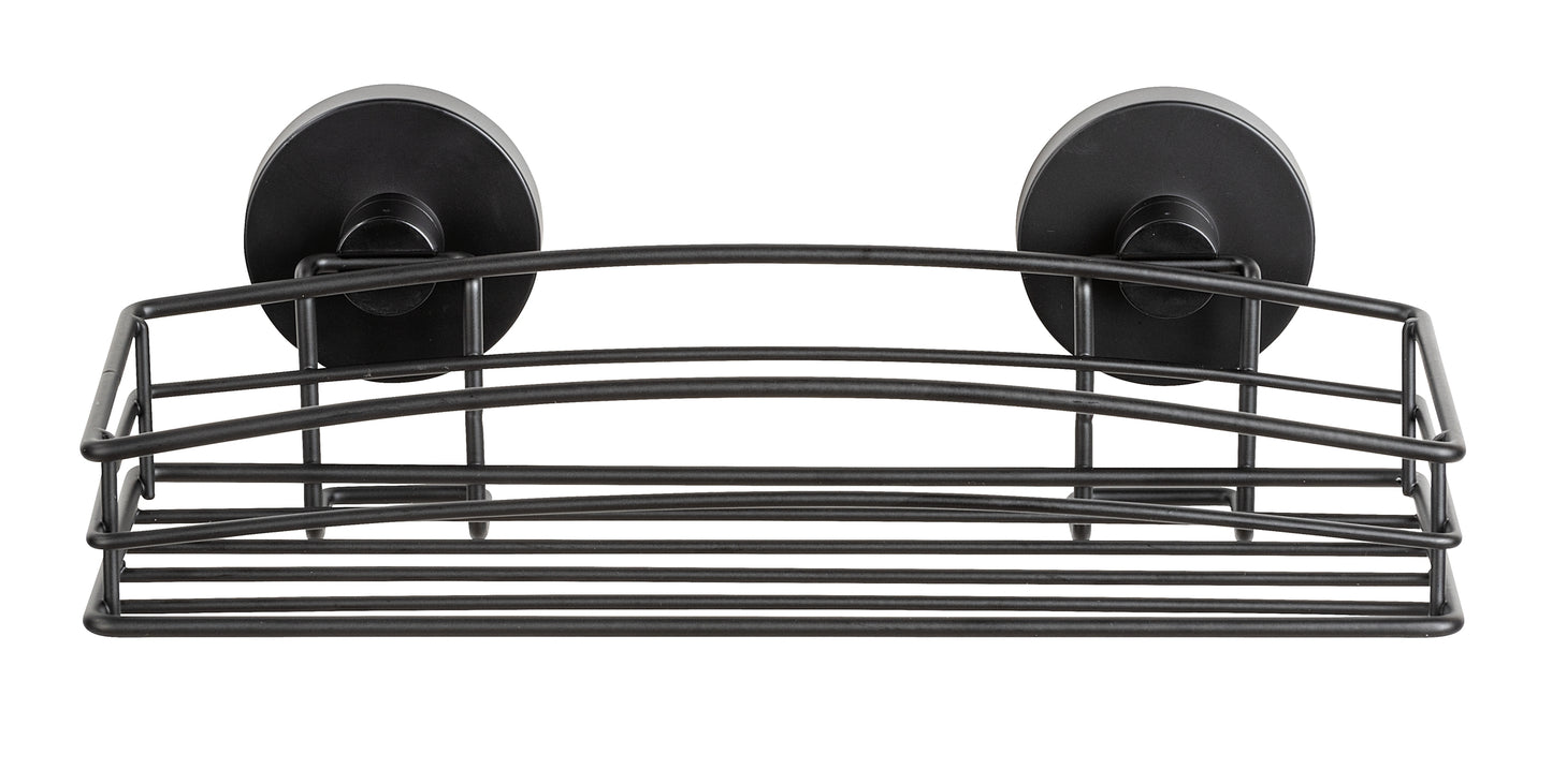 VACUUM-LOC® WALL SHELF - BLACK - WALL SHELF - NO DRILLING