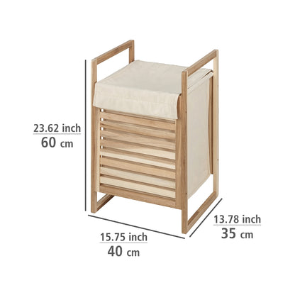 LAUNDRY BIN - ACINA RANGE - ACACIA WOOD