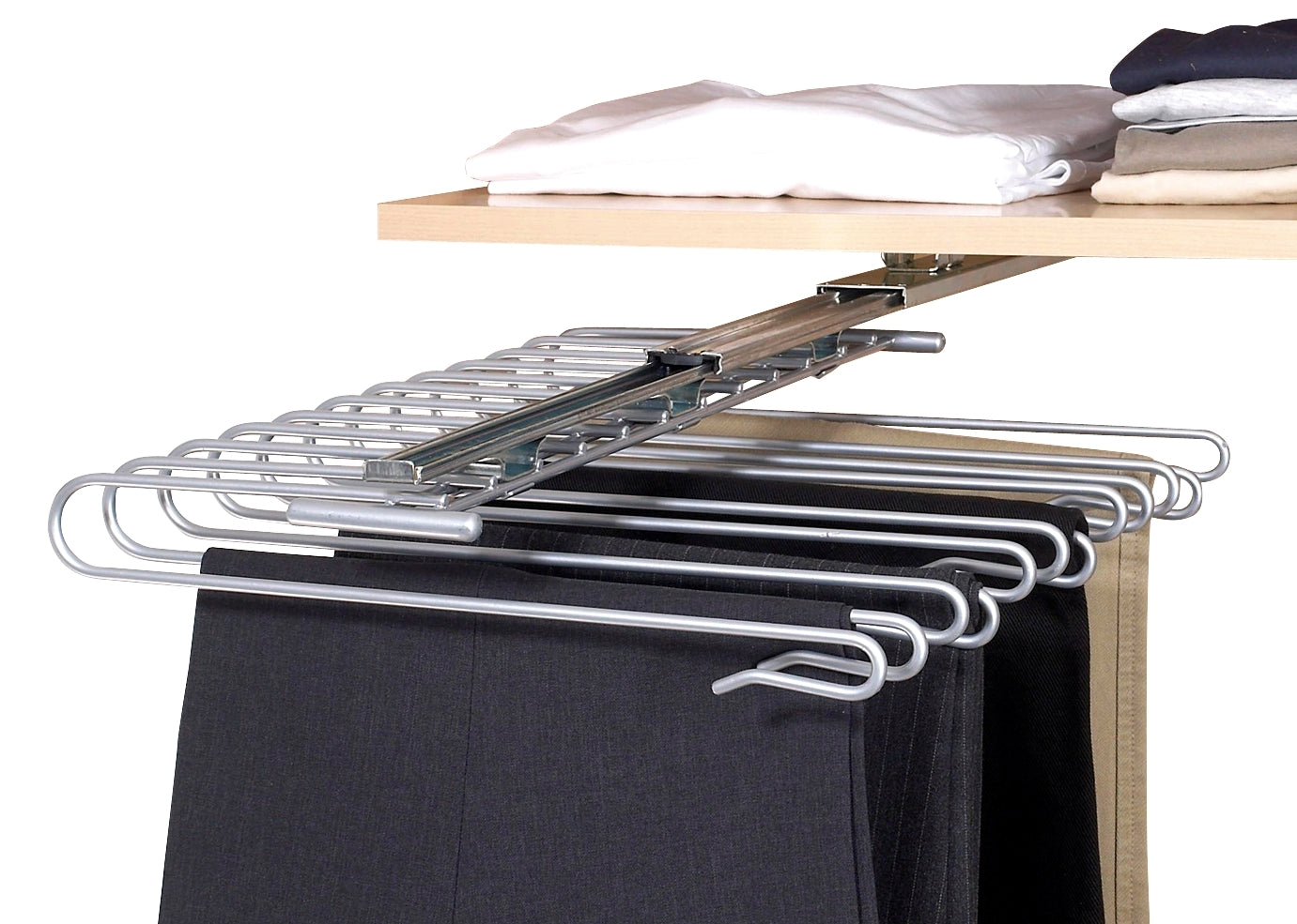 Mocha Trouser Pull Out Rack, For Home at Rs 4125 in Chennai | ID:  2852676992048