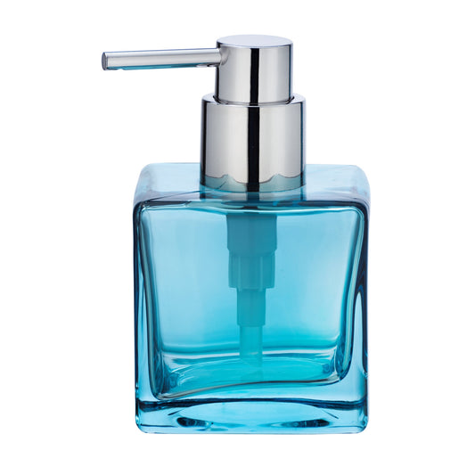 SOAP DISPENSER - LAVIT RANGE - GLASS - TRANSPARENT BLUE