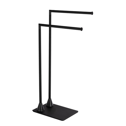 TOWEL & CLOTHES STAND - HELLA RANGE - STAINLESS STEEL BLACK