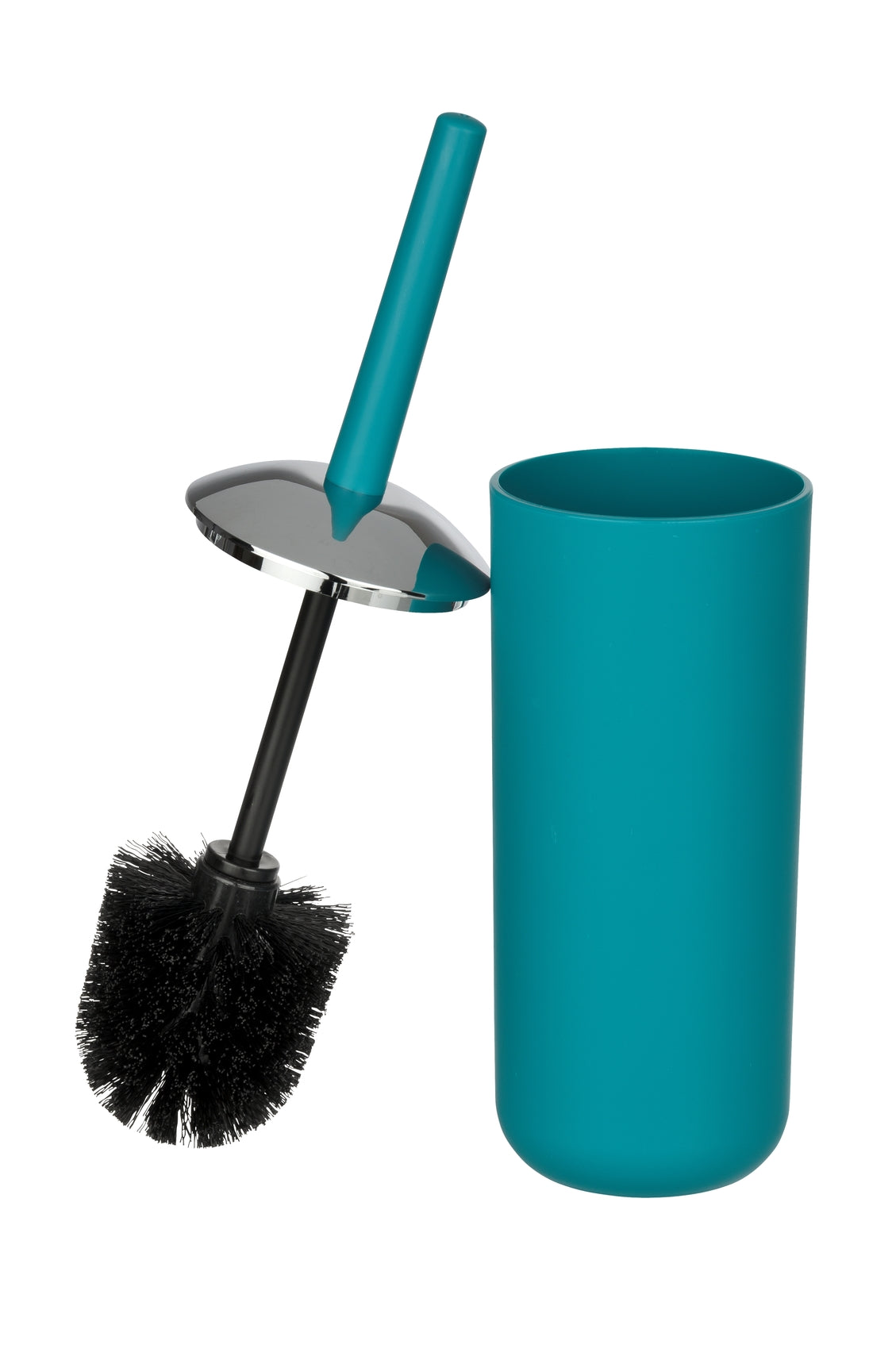 Teal toilet deals brush