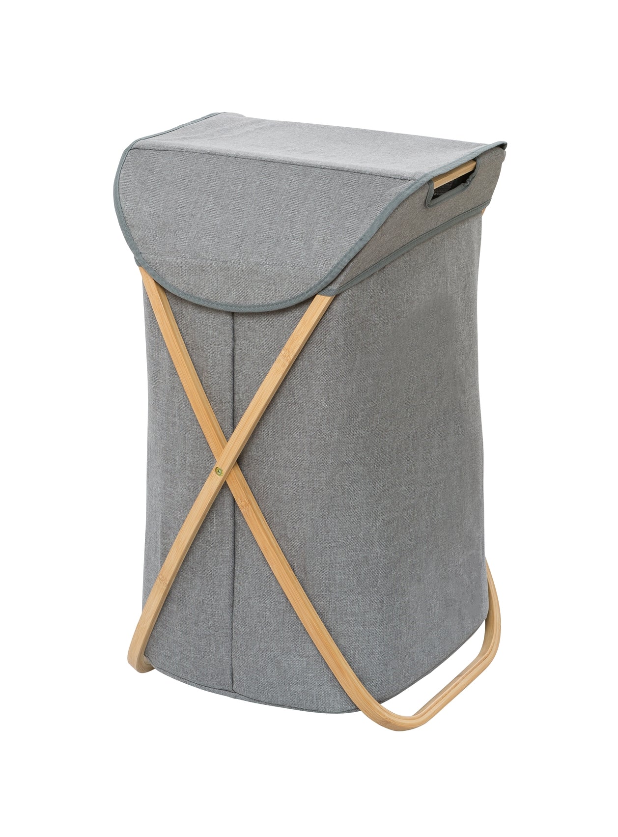 LAUNDRY BIN 79L - BAHARI RANGE - BAMBOO GREY